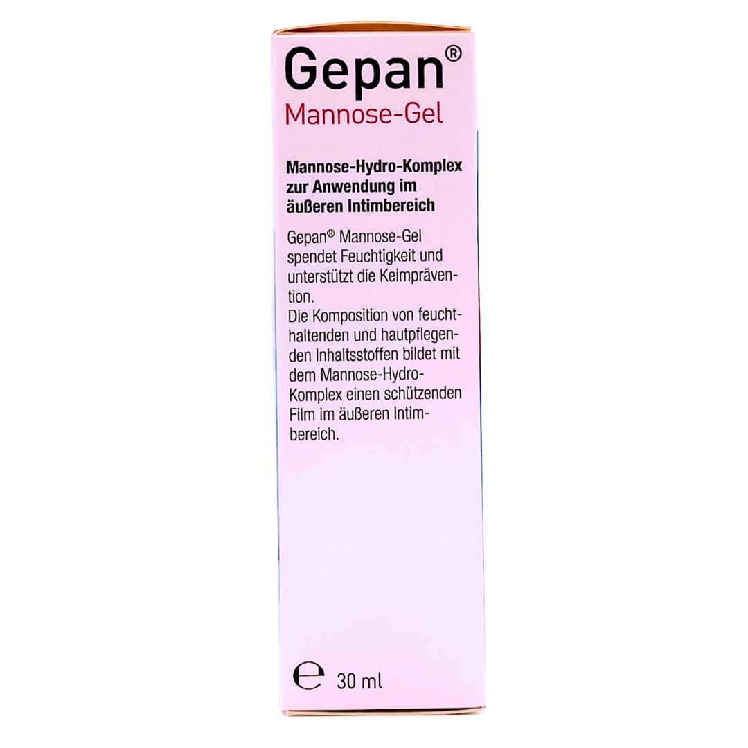 Gepan Mannose-Gel 3x 30 ml I Unterstützt die Haut im äußeren Intimbereich I Stärkung und Pflege der Schleimhaut I Keimprävention I Intimpflege I Feuchtigkeit I Spar-Set plus Pharma Perle give-away