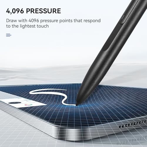 Image of Remarkable 2 Pen with Eraser,Replacement Pen for Remarkable 2 Tablet, Digital EMR Stylus with 4096 Pressure Level, Palm Rejection Compatible with Remarkable Devices & Replacement 2 Nibs