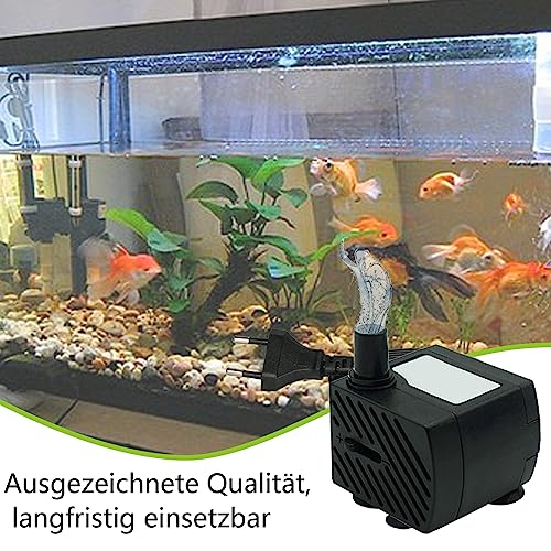 2 mini pompe dell'acqua (180 l/h, 3 W), pompa per