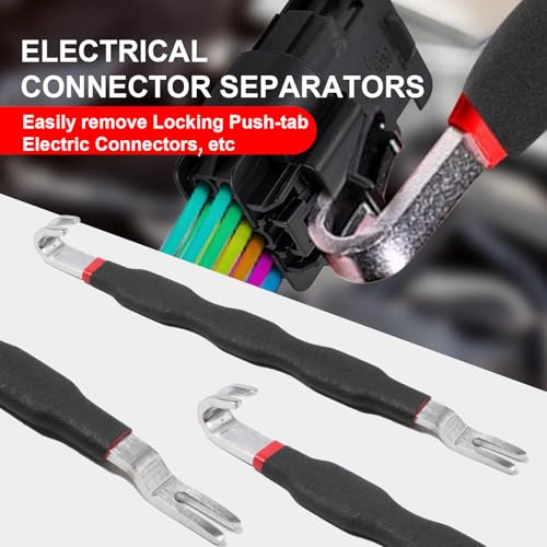 3-Piece Electrical Disconnect Pliers Set, 60 Degree Connector Separator, Car Fuel Line Breaking Tool - Image 5