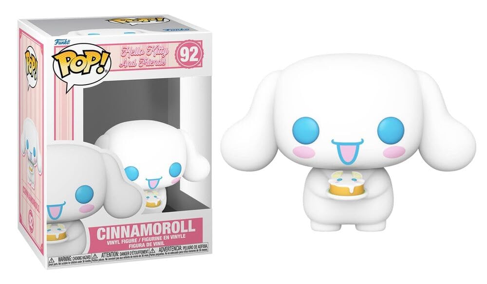 Funko Pop! Sanrio: Hello Kitty and Friends – Cinnamoroll - Les Beatles, Paul McCartney, John Lennon, RIngo Starr, George Harrison Funko Pop! Sanrio: Hello Kitty and Friends - Cinnamoroll