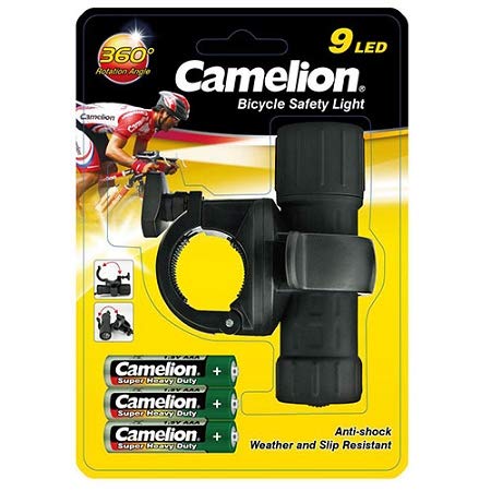 CamelionBICYCLE SAFETY LIGHT 9 LED