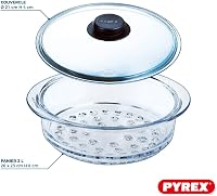 Pyrex Gőzölő Kosár Fedővel - Egészséges Főzéshez 4
