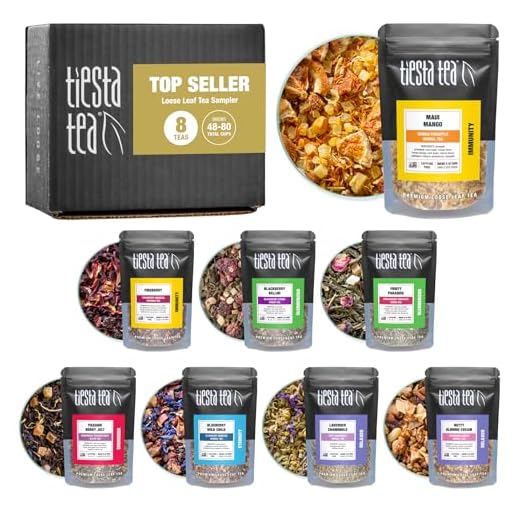 Tiesta Tea Top 8 Favorites Sampler