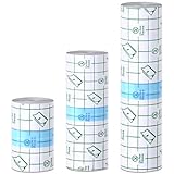 Emalla 3 Rolls Second Skin Tattoo Cover, Waterproof Tattoo Aftercare Bandage Breathable Tattoo Cover Up Patch Tape Tattoo Flim 2