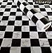Produktbild Visario Tapeten Folie 3000-S selbstklebend Schachbrett Schach schwarz weiß Dekor 10 m x 45 cm Dekorfolie Möbelfolie Tapete 3032