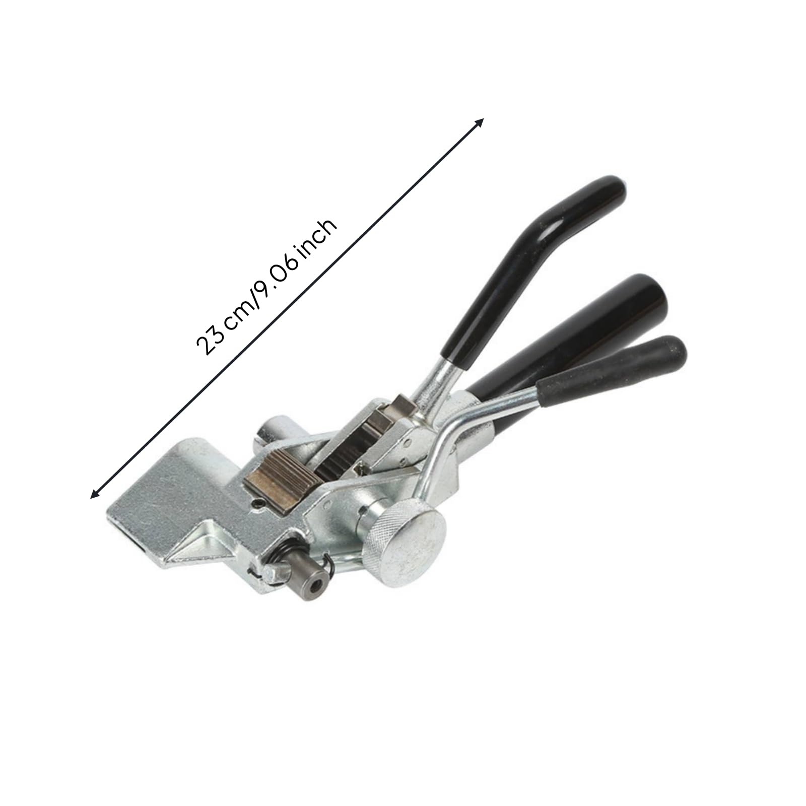 Outil de Tension de Bande Acier Tendeur Sertisseuse Coupe-bande Pince Outil pour Feuillards Acier Levier Ergonomique Mécanisme Fiable Usage