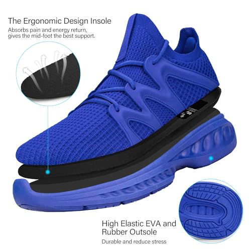 Image of Pujcs Women Shoes Lightweight Tennis Shoes Non Slip Gym Workout Shoes Breathable Mesh Walking Womens Sneakers
