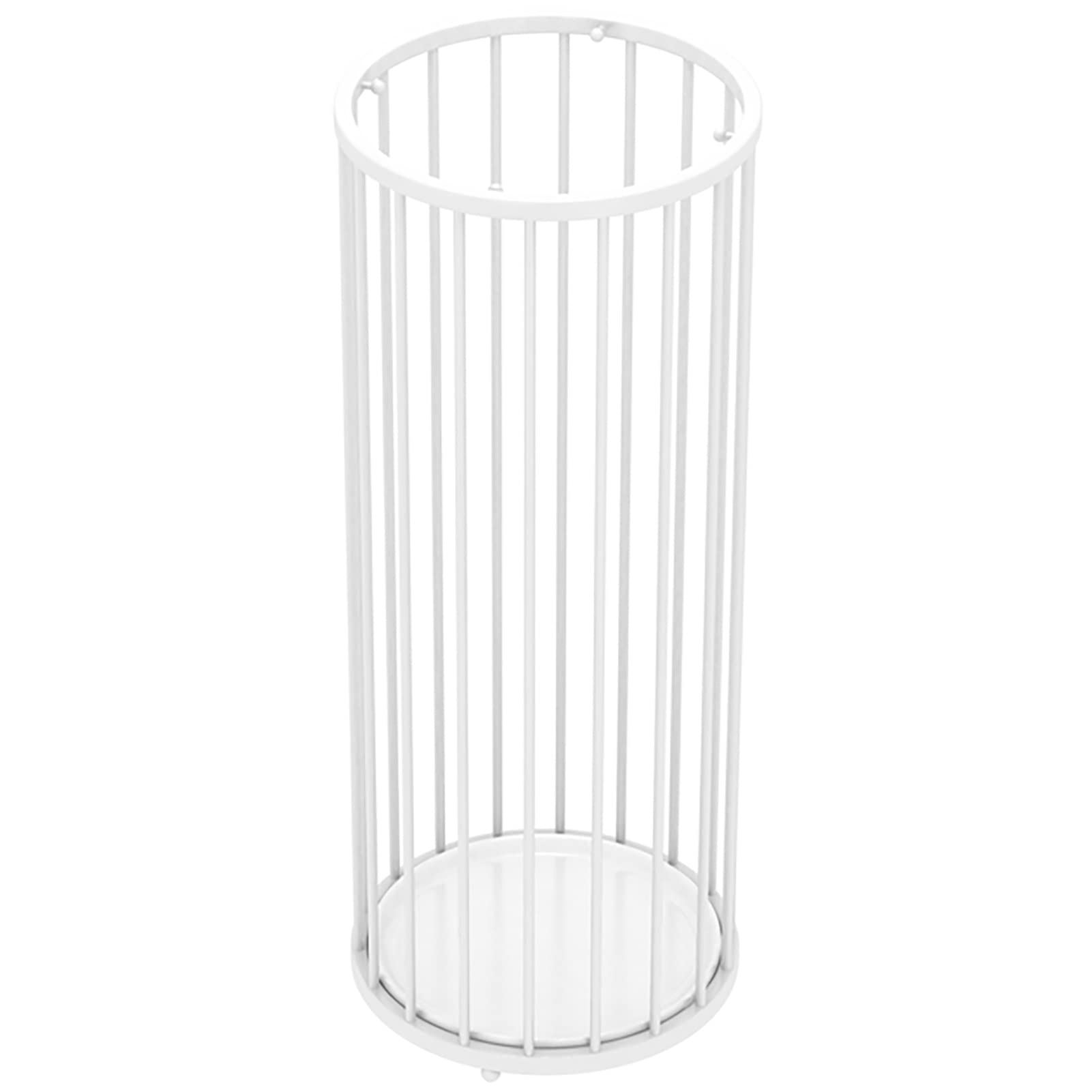 Porte-parapluies en métal sur pied au design moderne et finition antirouille haut de gamme