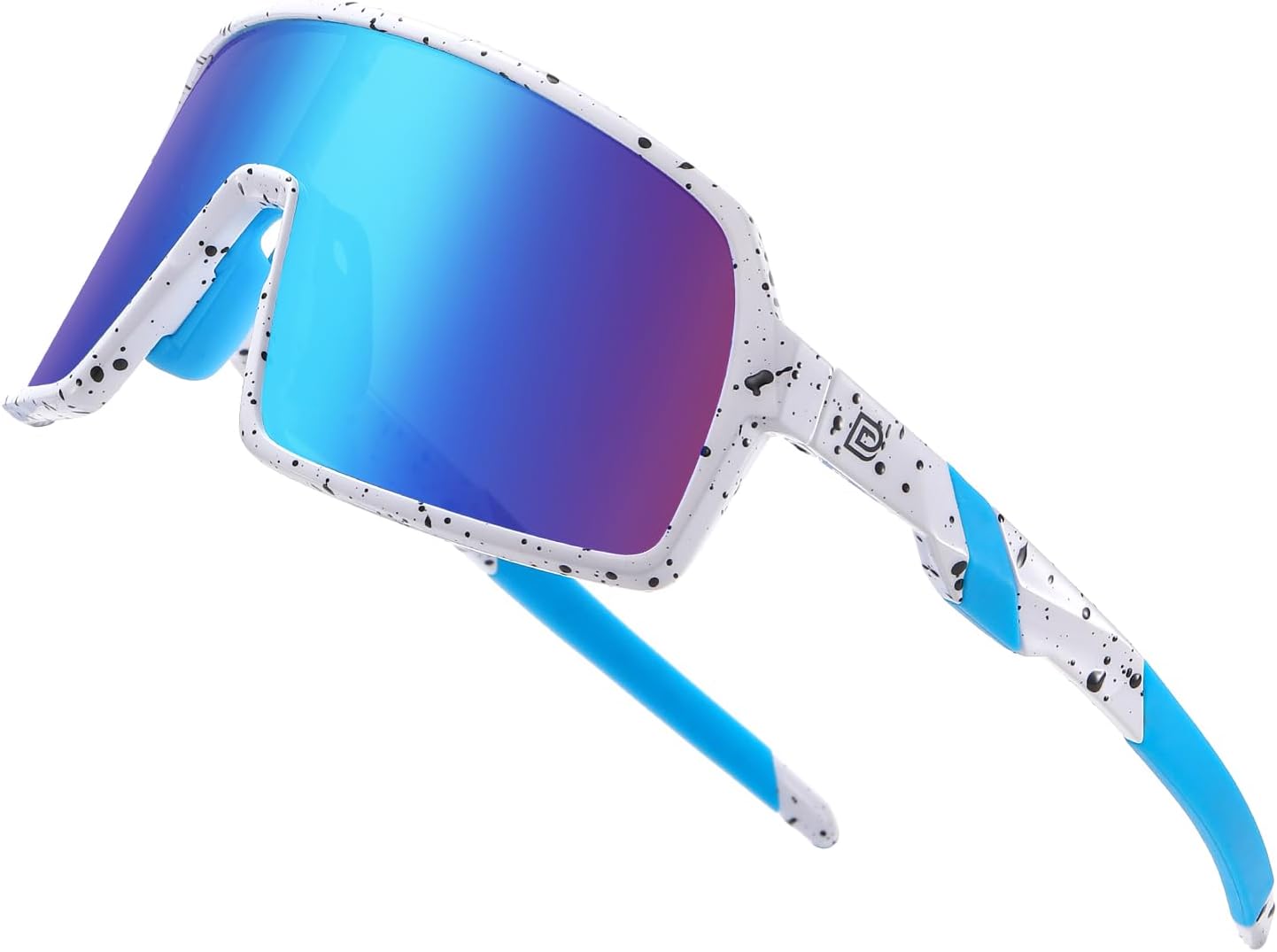 DUCO Youth Baseball Sunglasses 8-12: Sports Kids Glasses for Cycling Polarized UV400 Protection with Strap & Case DK320