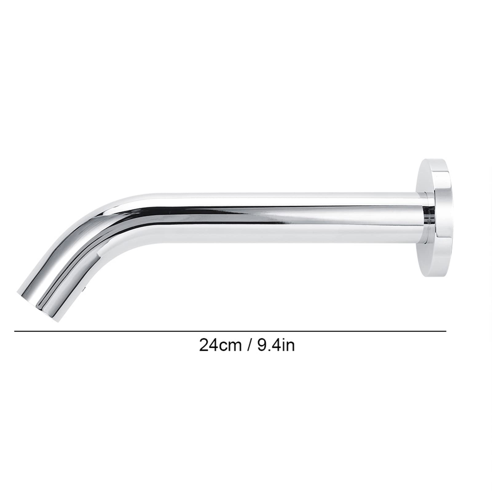 Rubinetto Touchless Rubinetti Automatico Rubinetto per acqua con sensore a induzione a infrarossi da parete Miscelatore Lavabo Automatico con Sensor