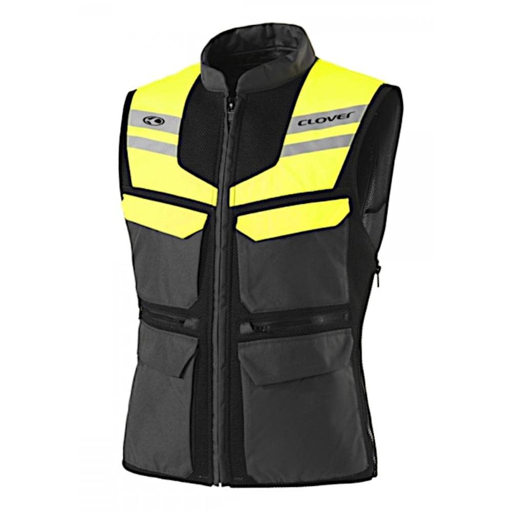 Clover Gilè (CE) SW-2 Vest Nero Giallo L