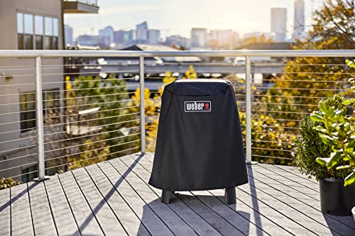 Weber® Grill Cover for Lumin® Electric Grill with Stand, Black - image 4