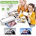 Laminator Machine with Laminating Sheets A4 Portable Thermal Lamination 9-Inch Laminate for Personal Office School Home Use, 6 in 1 Laminater Quick Warm Up Never Jam