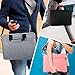 jooeer Laptop Sleeve Case 13 14 15 Inch for 13-14" Chromebook Notebook 15" MacBook Air Pro M2 M1 Surface Laptop 3/4/5, Protective Waterproof Padded Shoulder Bag with Strap Handle, Grey