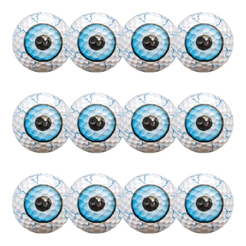 Blue Eyeball Golf Balls 12-Pack: • Elevate Your Game with