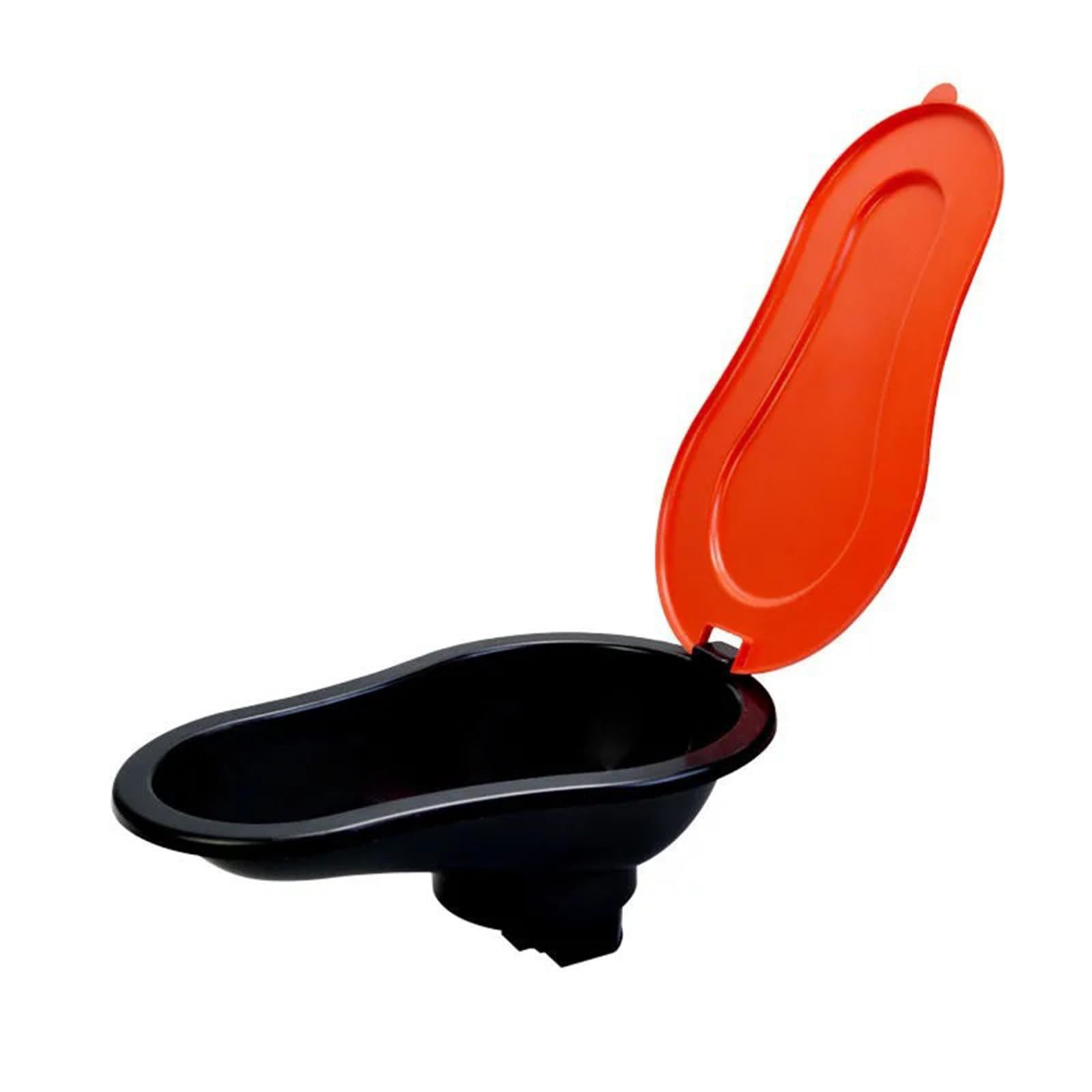 Temporary Toilet with Lid Camping Travel Toilet Portable Travel Toilet Outdoor Temporary with Lid