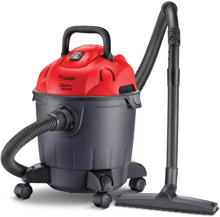 Prestige Wet&Dry Vacuum Cleaner Typhoon 05, Black and Red Amazon.in