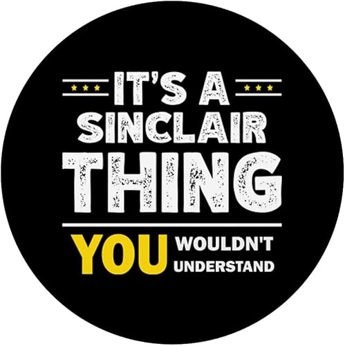 Miniatura 3 de Es una cosa de Sinclair que no entenderías PopGrip intercambiable con el nombre de la familia PopSockets