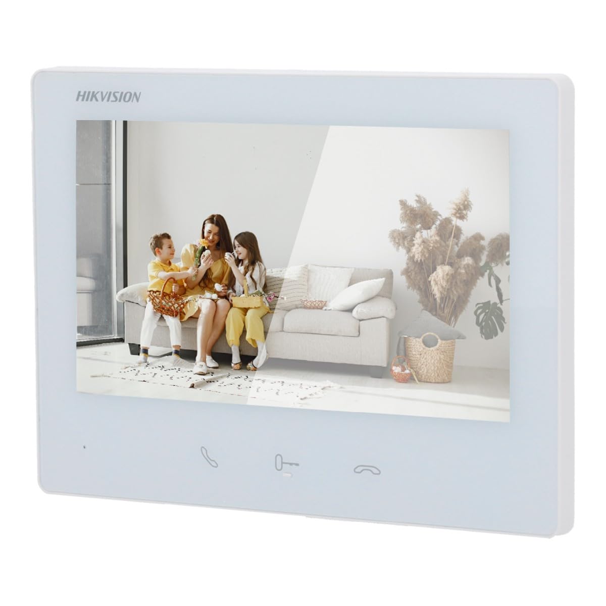 Monitor para Videoportero Hikvision DS-KH7300EY-TE2/White 7" Táctil TFT