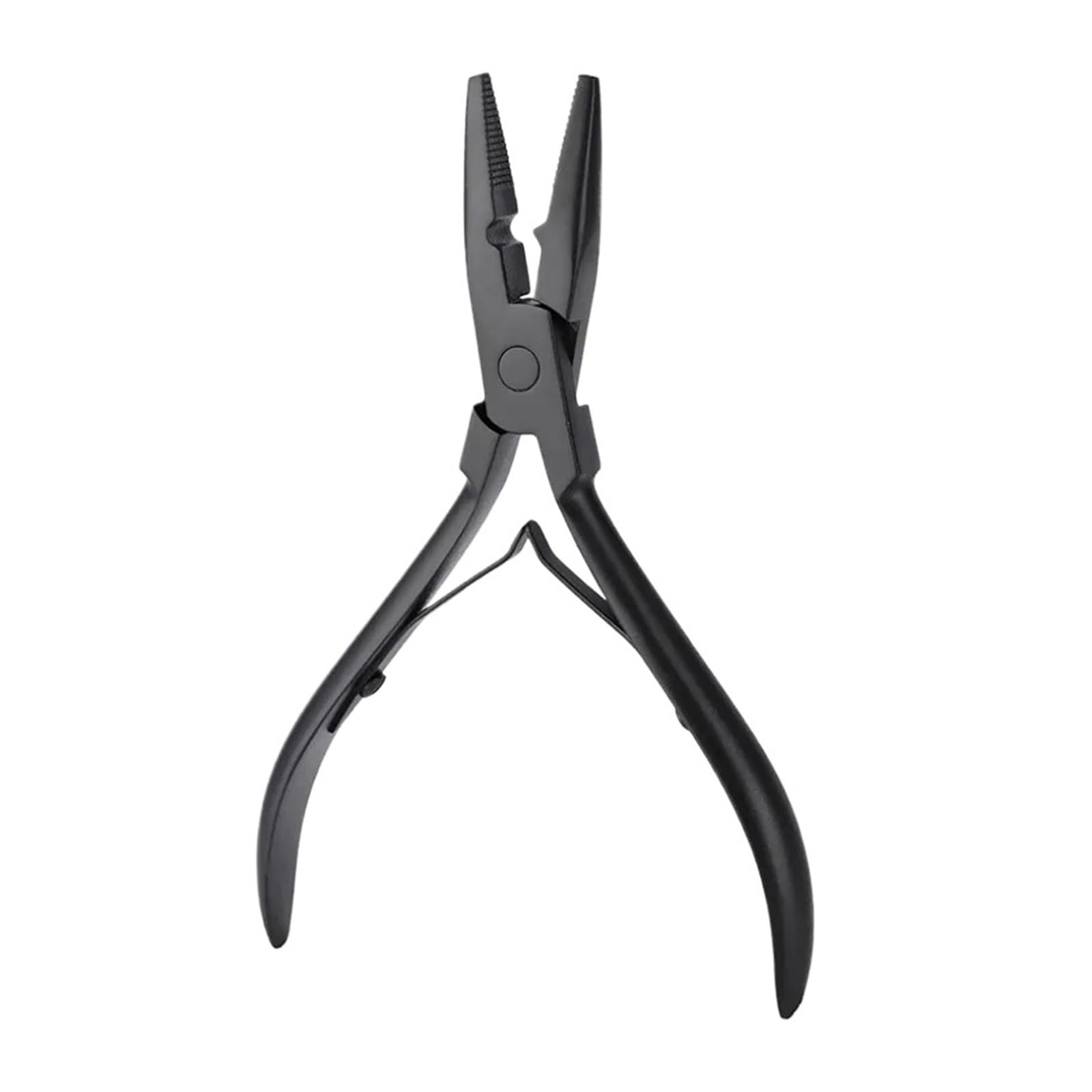 Lizhayg Black Hair Extension Pliers Professional Hair Extension Plier Weft Application Pliers Micro Link Beads Closer Plier(Black)