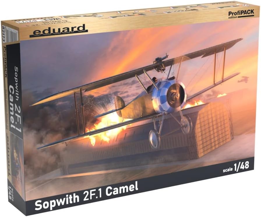 Eduard EDU82173 1:48 Sopwith 2F.1 Camel ProfiPACK [Model Building KIT]