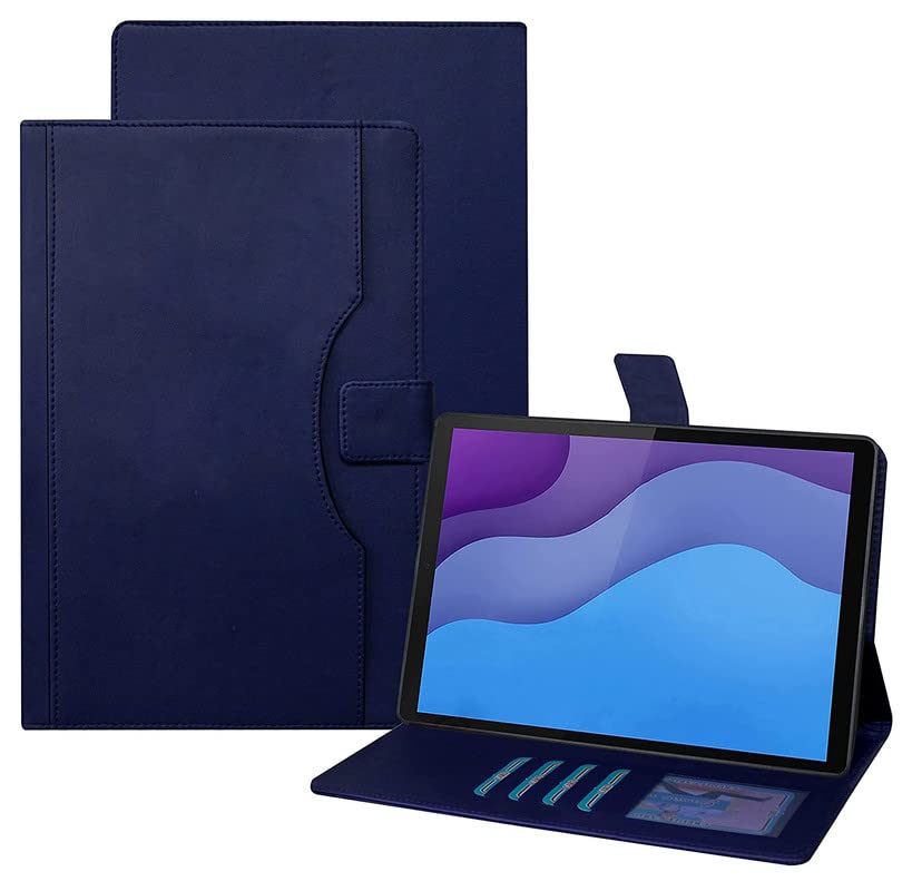 FIRSTPOINT Universal 3 Camera Hole Leather Stand Flip Case Cover Compatible for Huawei MatePad T 10s (2020) / Huawei MatePad T 10 (2021) Blue (B0CGR9BB1P) Amazon Price History, Amazon Price Tracker
