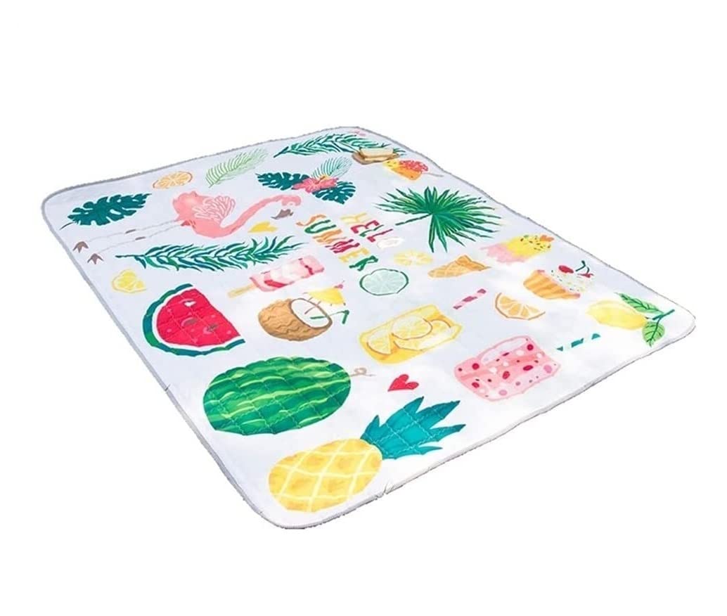 CVdrtyED Picnic Blanket Portable Outdoor Picnic Blanket,Camping Mat Folding Extra Large Blankets for Park Hiking Travel for Family Outdoor Mat(78.8inx82.7in)