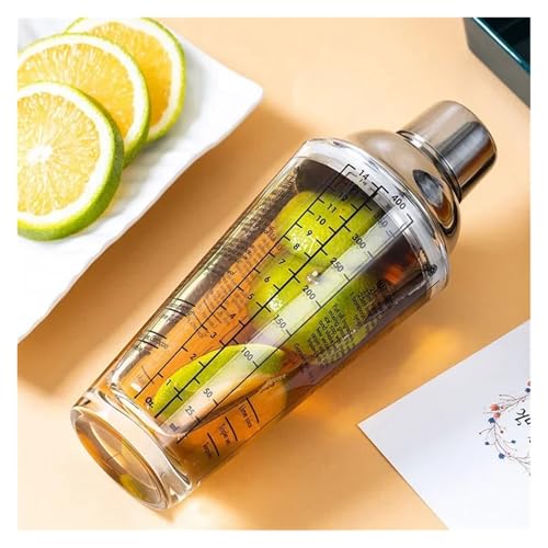 Coctelera de 400ml para preparar combinados sin derrames en la barra 4