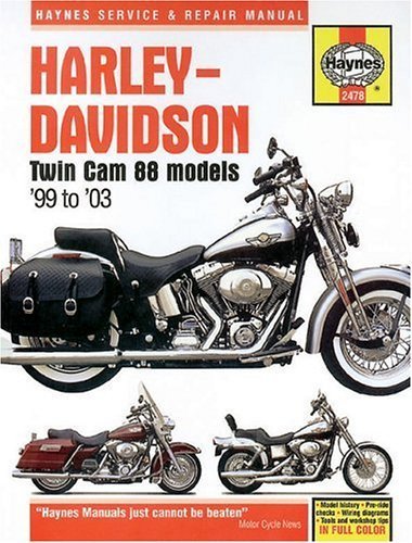 Cover of the Harley-Davidson Twin Cam 88 Models 1999-2003 Haynes Repair Manual