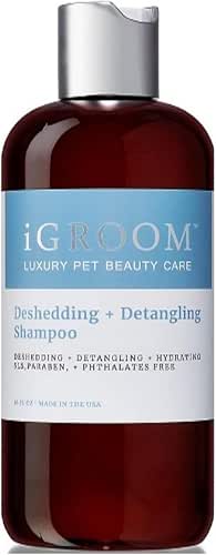 iGroom Deshedding & Detangling Dog Shampoo, Luxury Pet Beauty Care,