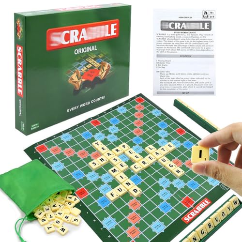 PyrrlicToy Educational and Fun Literacy Game, Original Classic Board Game, Includes Board, 2 to 4 Players, Ages 5 to 10 Years Old