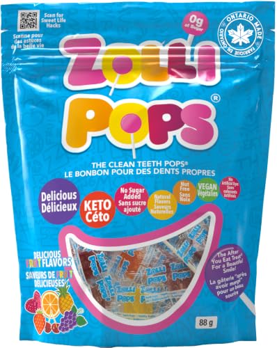 Zollipops Clean Teeth Lollipops, 3.1oz