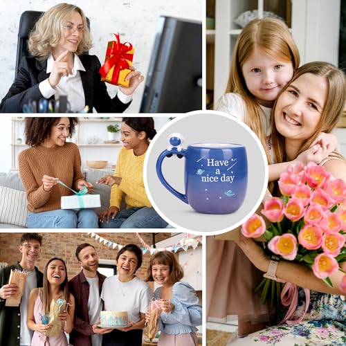 Taza de café Lavezee 16oz con 50% de descuento, diseño astronómico - Image 7