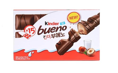 [�t�F����] �L���_�[�u�G�m 43g X 15�� �`���R���[�g �`���R�o�[ Kinder Bueno Milk (645g) �b�w�[�[���i�b�c�N���[������ �`���R�َq � ���َq ��e�ʃZ�b�g [���s�A���i]
