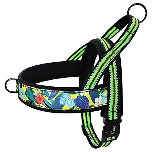 Harnais de chien anti traction rembourré pour éviter les étouffements