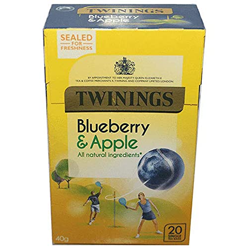 Image of Twinings Blueberry & Apple Tea, 40 g
