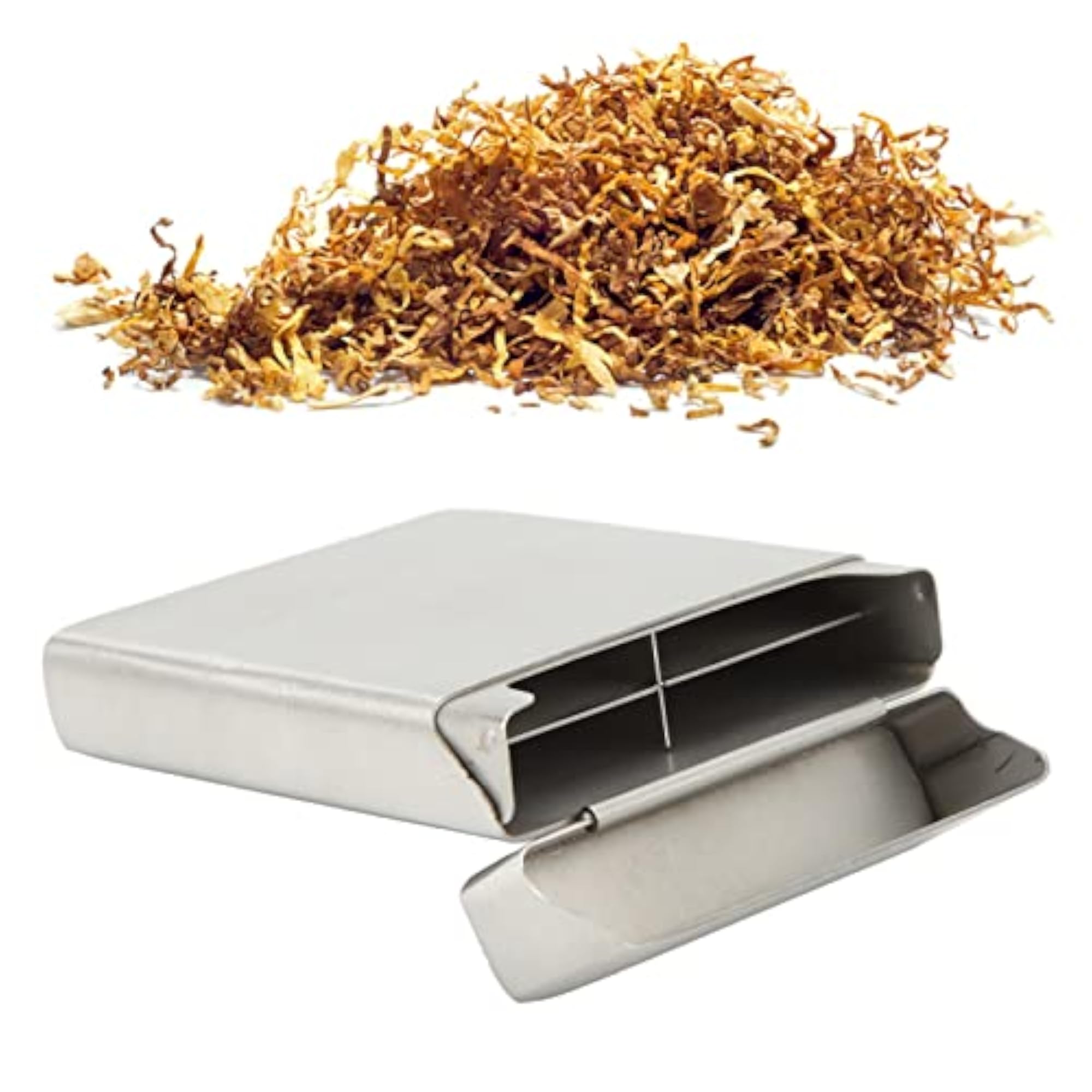 Stainless Steel Large Capacity Cigarette Holder Case