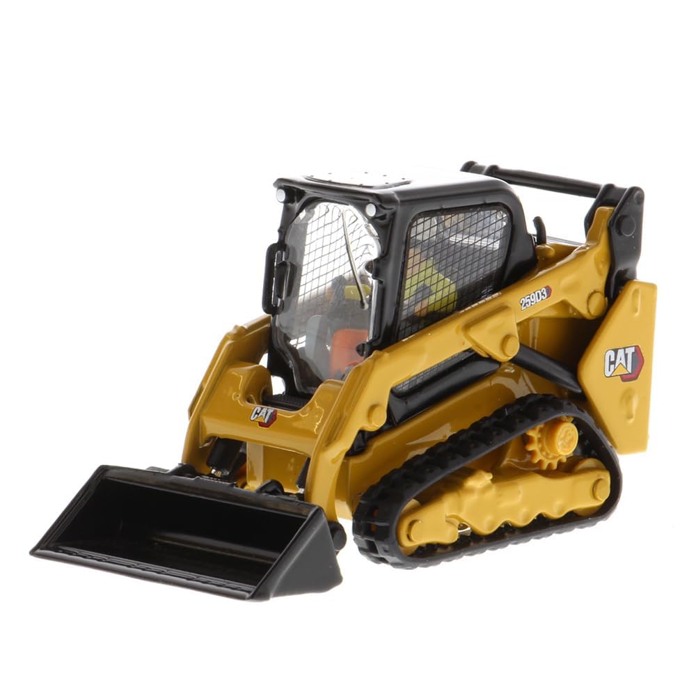 Diecast Masters 85677 - Ładowarka wielozadaniowa Cat 259D3, skala 1:50, od 14 lat, w blaszanej puszce, odpowiednia dla kolekcjonerów