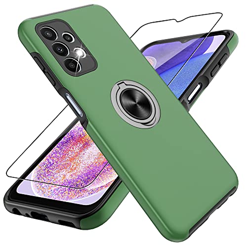 Coque Samsung A23 5G antichoc avec béquille rotative et protection écran