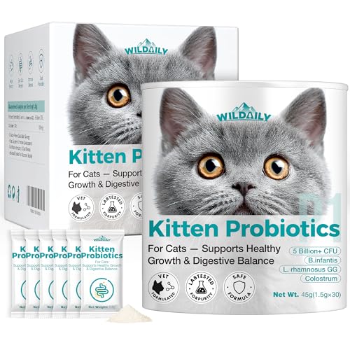 Wildaily Kitten Probiotics with Colostrum