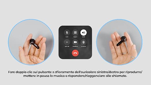 SoundPEATS Air5 Pro In-Ear ANC 55dB Hi-Res 37h BT5.4 — immagine 14 di 16