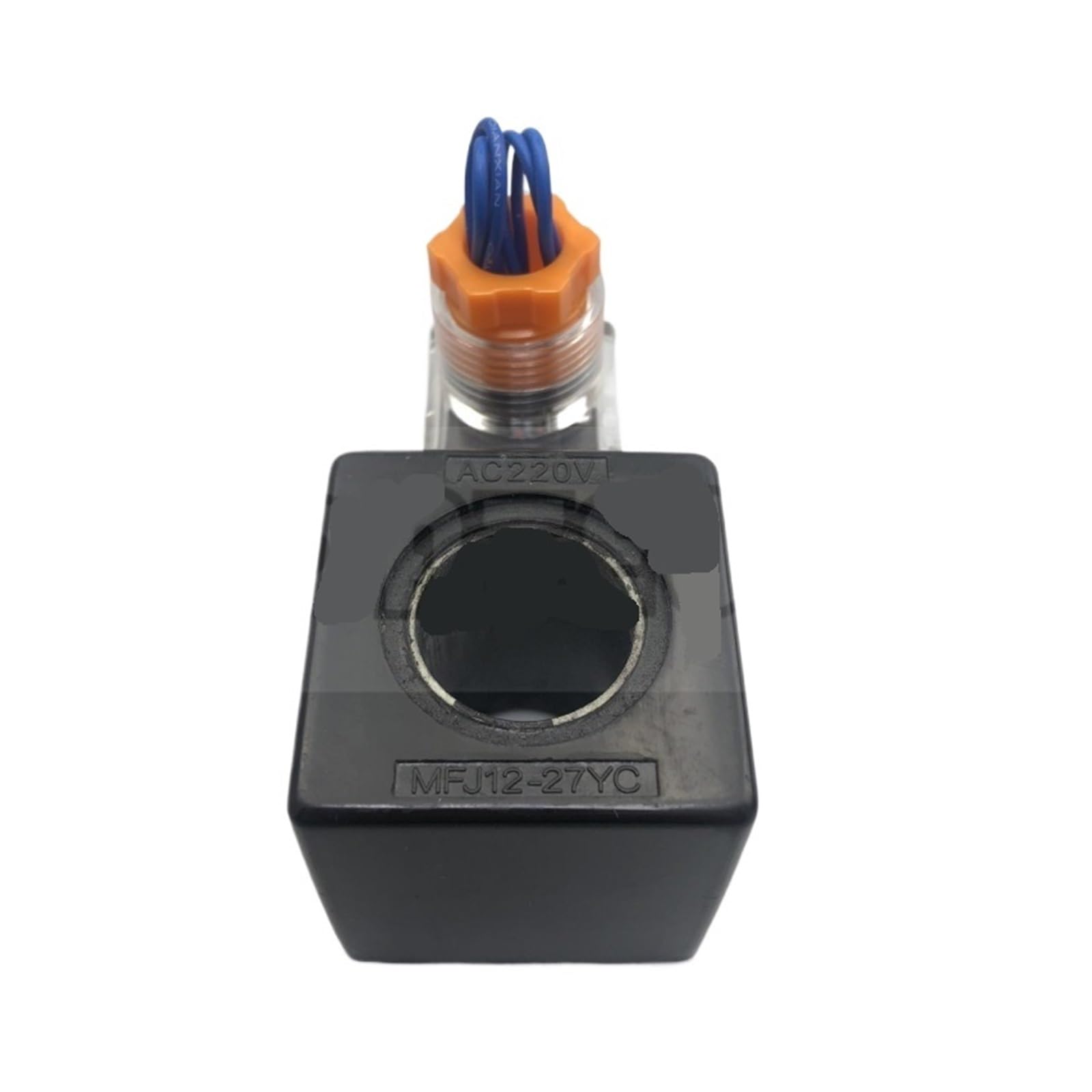 VSPPJYFG 1pcs Hydraulic Solenoid Valve Coil MFJ12-27YC MFJ10-27YC Inner Hole 22mm Height 45mm(Mfj12-27yc Ac220v)