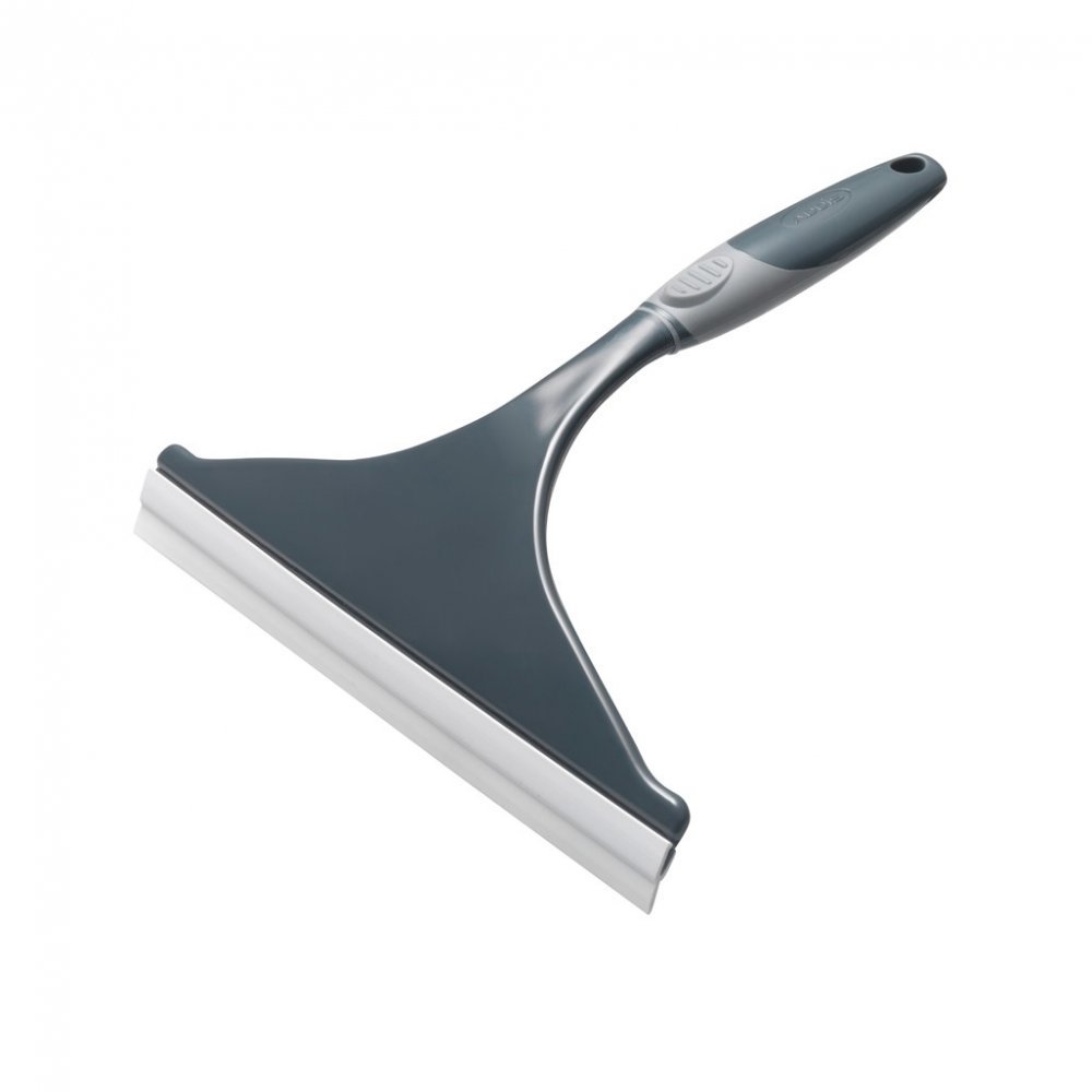 Addis Comfigrip Spazzola per Pulizia Pavimenti con Impugnatura Morbida, Metallizzato Grafite, 16.5 x 8 x 5 cm