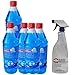 Produktbild Robbyrob Scheibenenteiser SET / 5 x 1 Liter Enteiserspray Nachfüllflasche 1 leer Sprühflasche