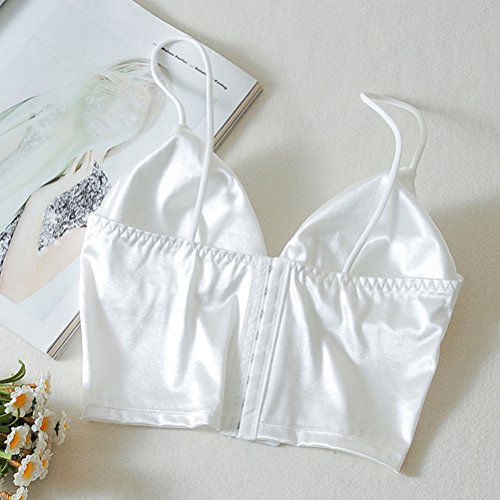 Strap Bralette Crop Bra Bralette Bra Crop Top Bralette Tops White4