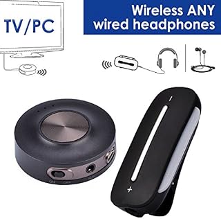 Avantree Bluetooth 4.2 Transmitter for TV with Receiver Set, aptX Low Latency, No