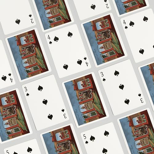 Lantern Press naipes de póker para adultos, 52 cartas miniatura 4