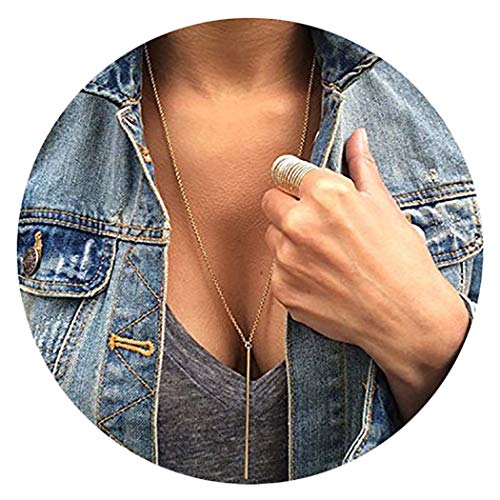 Fstrend Fashion Long Necklace Dainty Simple Chain Necklaces Jewelry for Women and Girls(Silver) 8 Fstrend Fashion Long Necklace Dainty Simple Chain Necklaces Jewelry for Women and Girls(Silver)