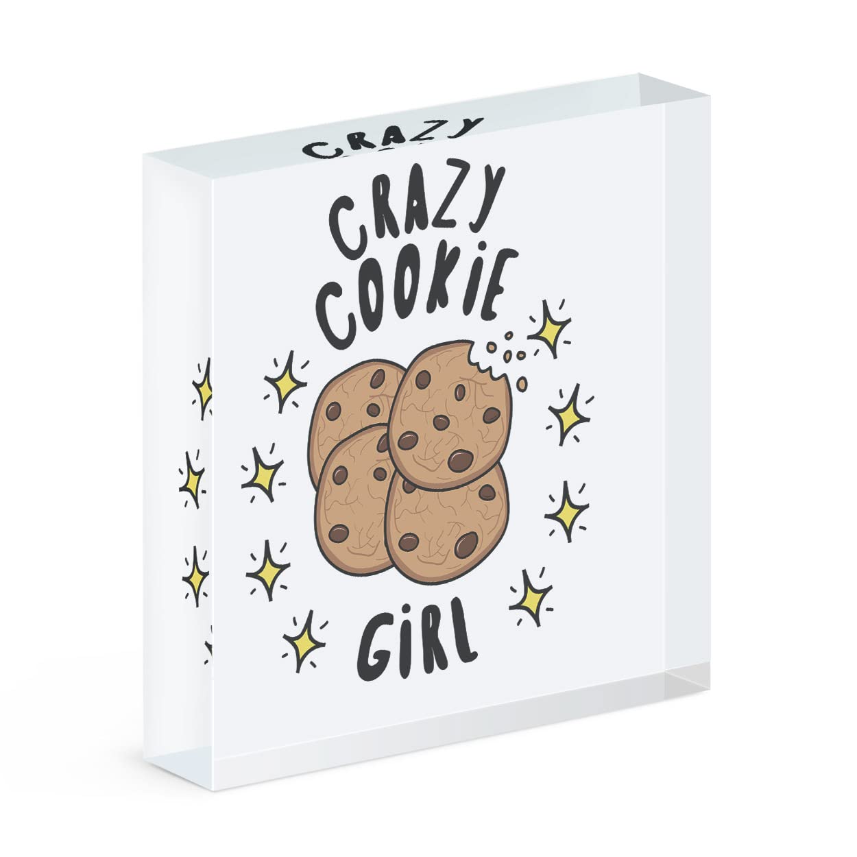Cadre acrylique Fou Cookie Fille Stars pour illuminer votre interieur contemporain